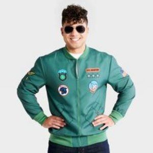 Adult Fighter Pilot Costume Jacket with Sunglasses